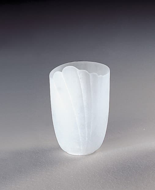 Glass: Decorated White