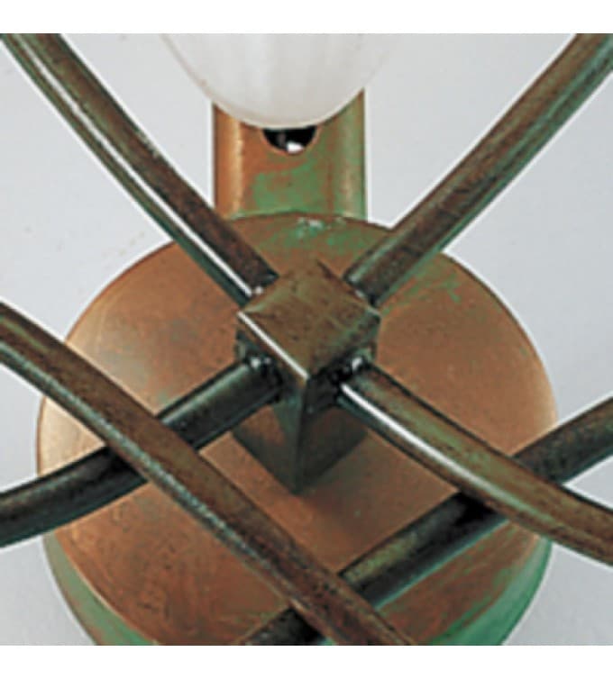 Finishing: Copper-Green Brass